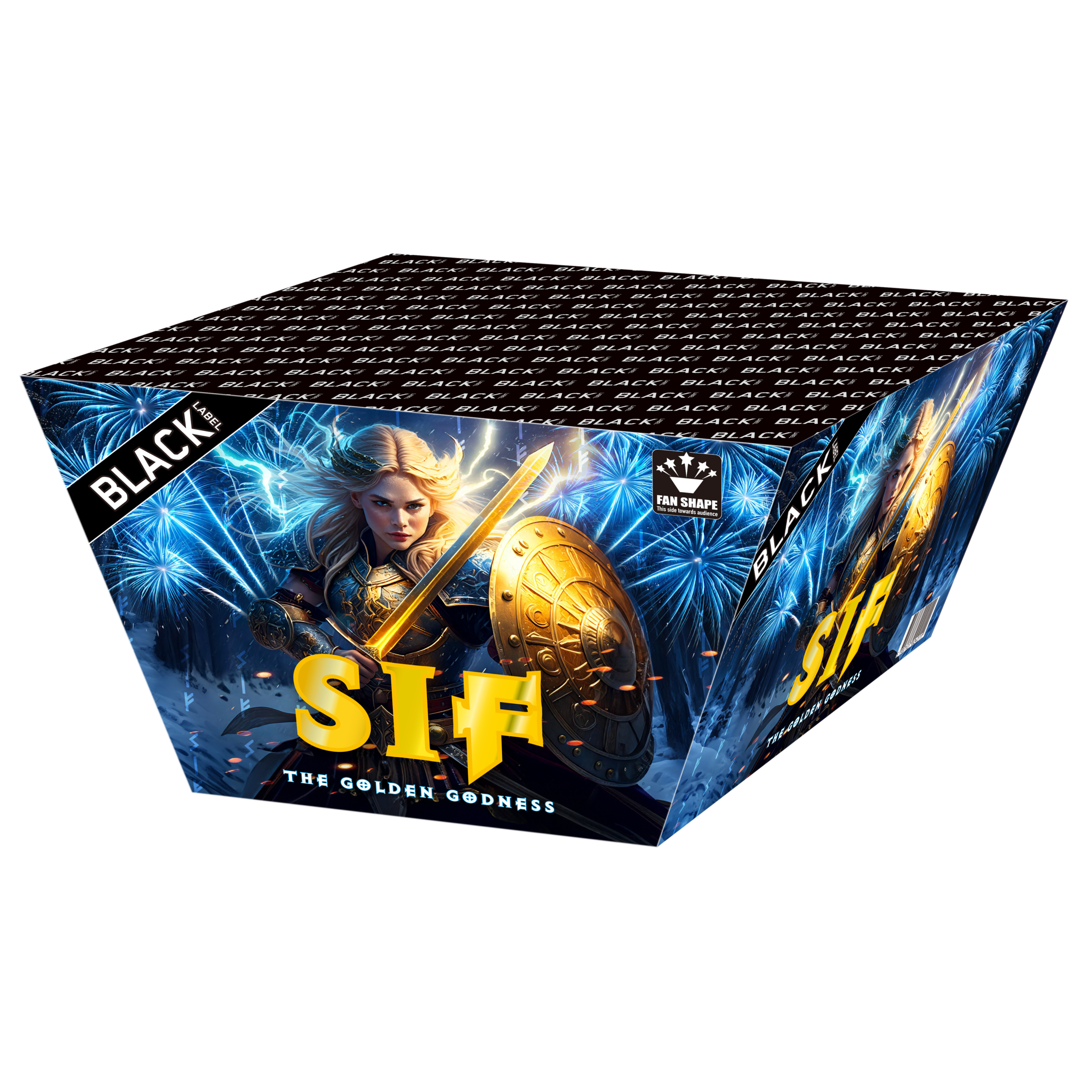 Sif, Viftebatteri, 60 skud, Ø20